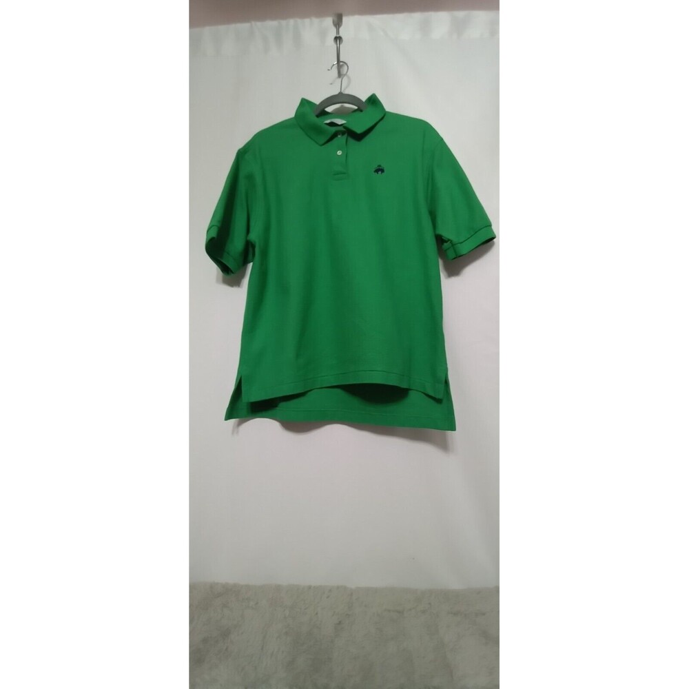 Brooks Brothers Golden Fleece Green Short Sleeve Polo Shirt Men’s Size L